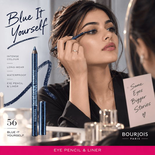Buy Original Bourjois Contour Clubbing Waterproof Eye Pencil - 56 Blue It Yourself - Online at Best Price in Pakistan