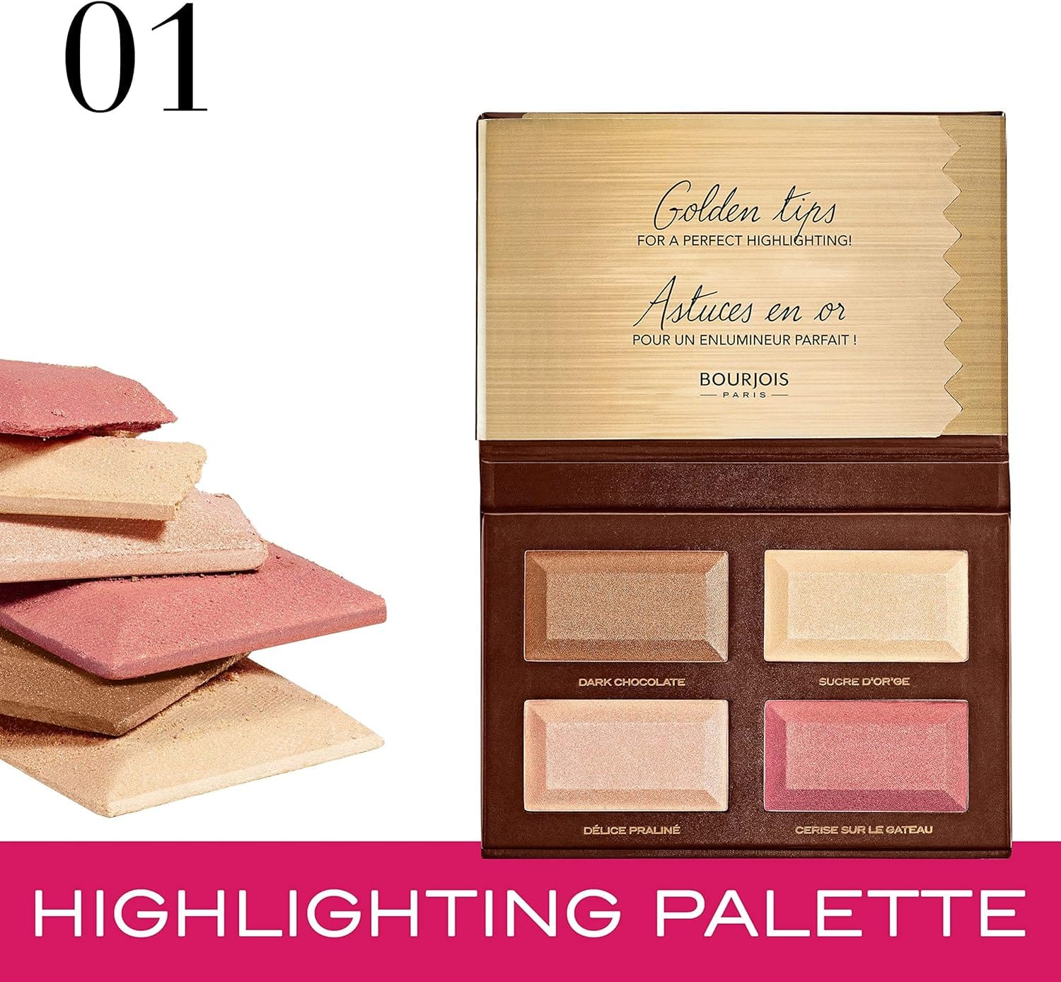 Buy Original Bourjois Delice de Poudre Bronzing & Highlighting Palette - Online at Best Price in Pakistan