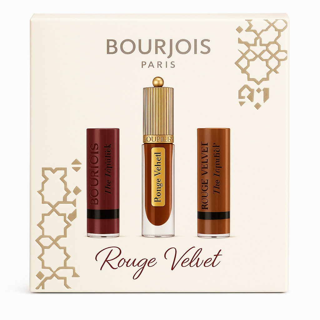 Buy Original Bourjois Rouge Velvet Trio Lipstick Kit - Online at Best Price in Pakistan
