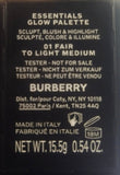 Buy Original Burberry Beauty Essentials Glow Palette 01 Fair To Light Medium - Online at Best Price in Pakistan