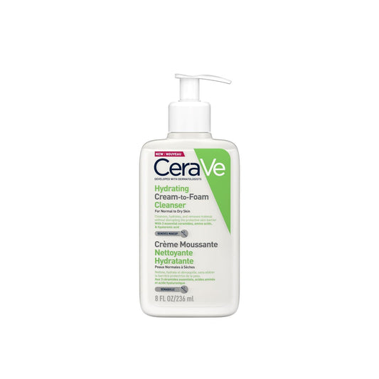 Buy Original CeraVe Hydrating Cream-to-Foam Cleanser - 236 ml Online at Best Price in Pakistan