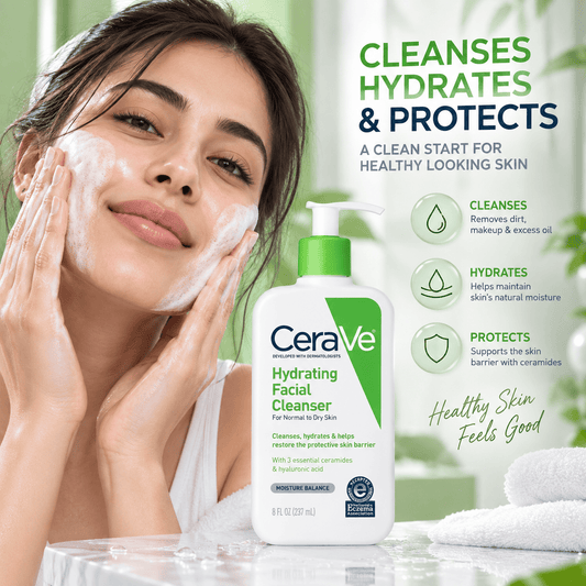 Buy Original CeraVe Hydrating Facial Cleanser 355ml - Online at Best Price in Pakistan