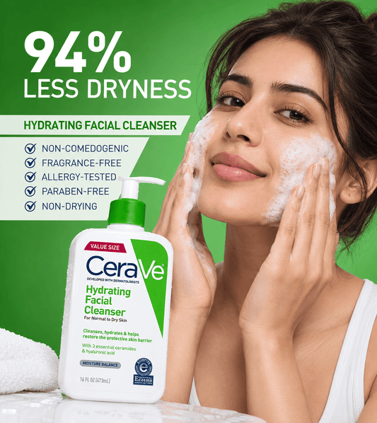 Buy Original CeraVe Hydrating Facial Cleanser 473ml - Online at Best Price in Pakistan