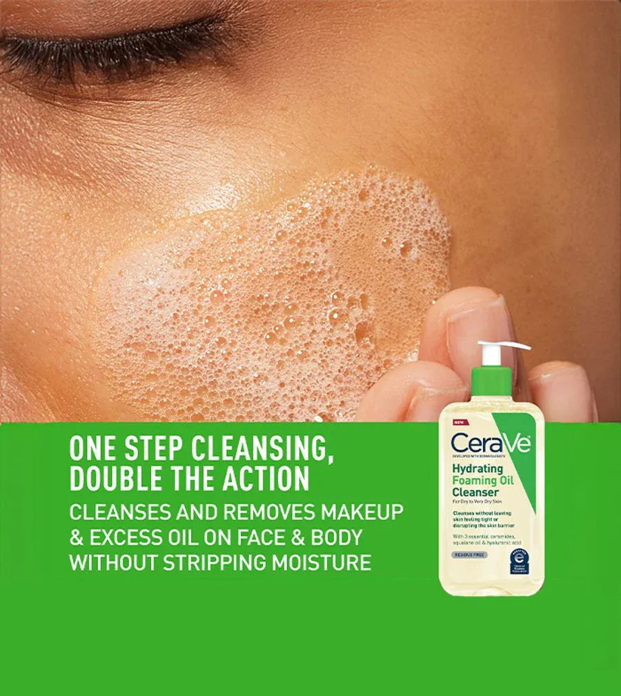 Buy Original CeraVe Hydrating Foaming Oil Cleanser - Online at Best Price in Pakistan