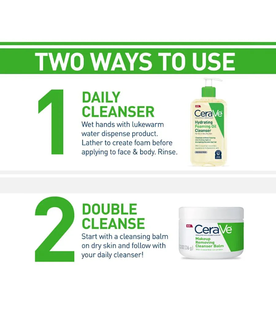 Buy Original CeraVe Hydrating Foaming Oil Cleanser - Online at Best Price in Pakistan