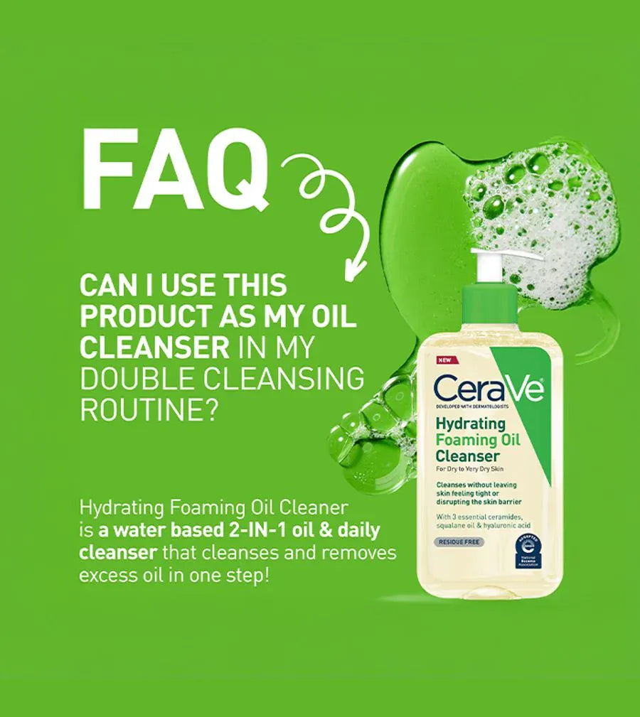 Buy Original CeraVe Hydrating Foaming Oil Cleanser - Online at Best Price in Pakistan
