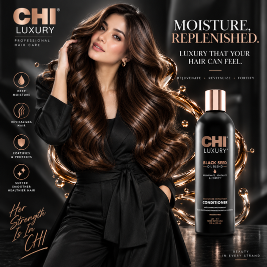 CHI Luxury Black Seed Oil Blend Moisture Replenish Conditioner 355ml