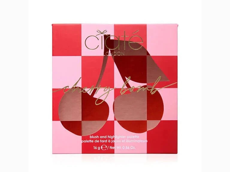 Buy Original Ciate London Cherry Bomb Blush and Highlighter Palette Light Medium - Online at Best Price in Pakistan