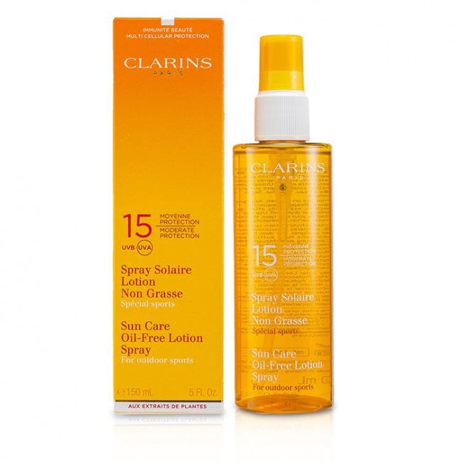 Buy Original Clarins Sun Care Oil Free Lotion Spray spf 15 - Online at Best Price in Pakistan