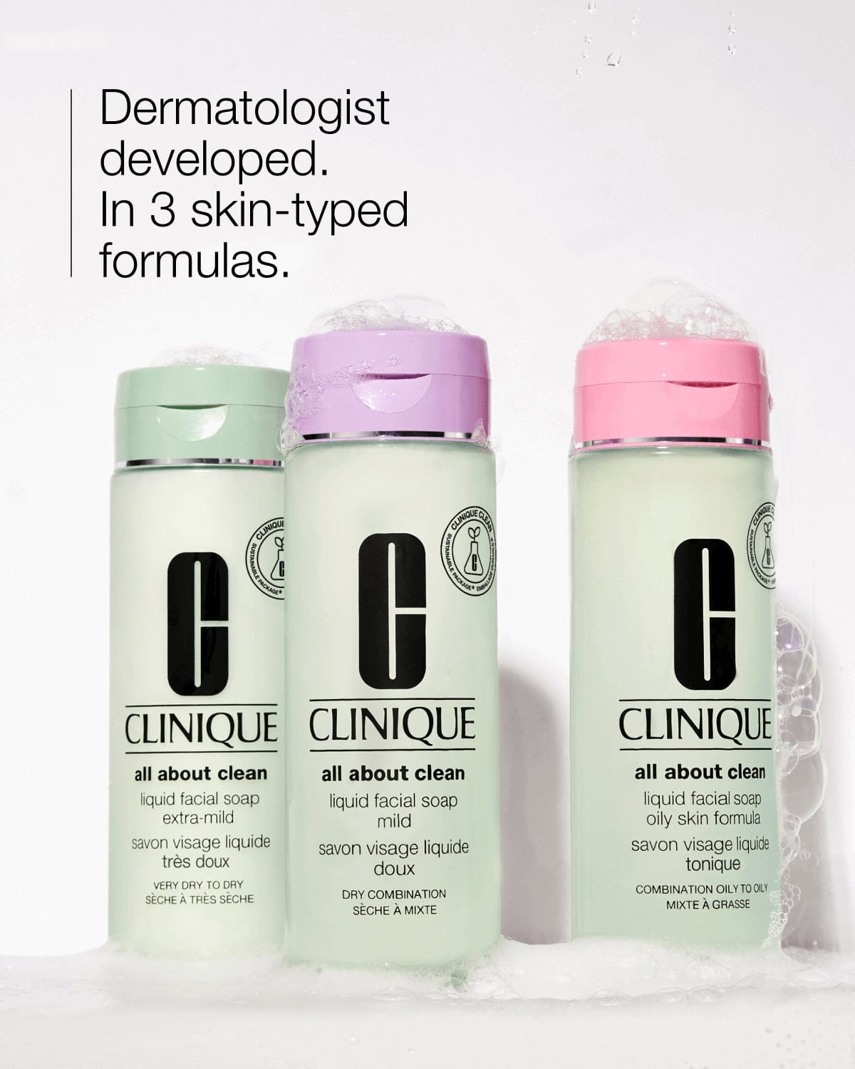 Buy Original Clinique All About Clean Liquid Facial Soap Mild 200ml - Online at Best Price in Pakistan