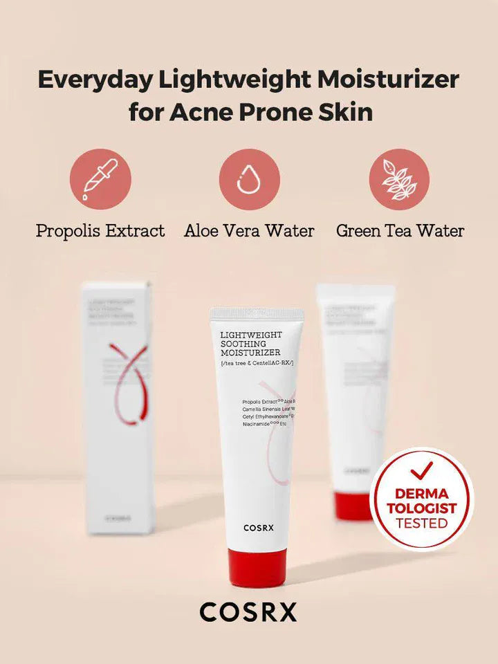 Buy Original COSRX AC Collection Lightweight Soothing Moisturizer 80ml - Online at Best Price in Pakistan