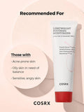 Buy Original COSRX AC Collection Lightweight Soothing Moisturizer 80ml - Online at Best Price in Pakistan