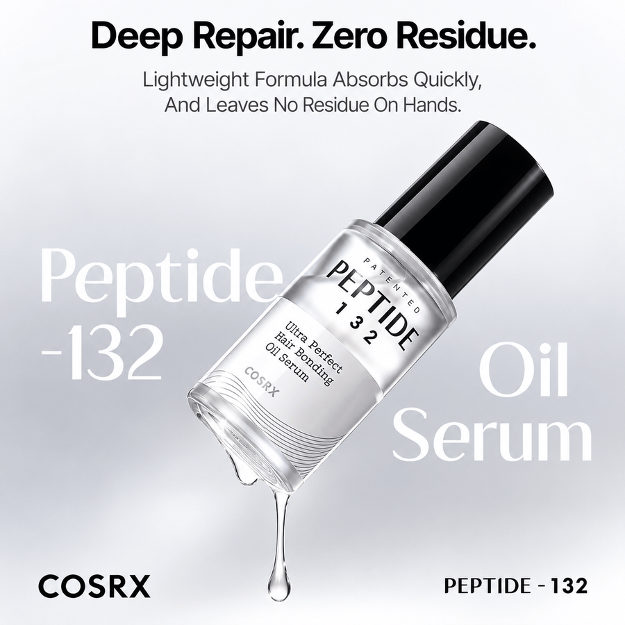 Buy Original COSRX Peptide-132 Ultra Perfect Hair Bonding Oil Serum 28ml - Online at Best Price in Pakistan