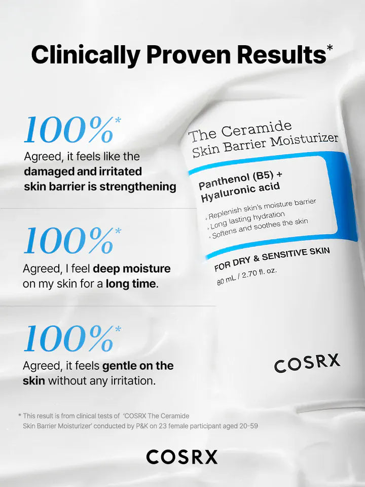 Buy Original COSRX The Ceramide Skin Barrier Moisturizer 80ml - Online at Best Price in Pakistan