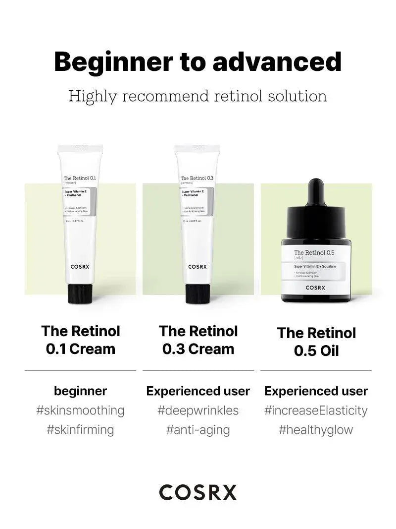 Buy Original COSRX The Retinol 0.1 Cream Super Vitamin E + Panthenol 20ml - Online at Best Price in Pakistan