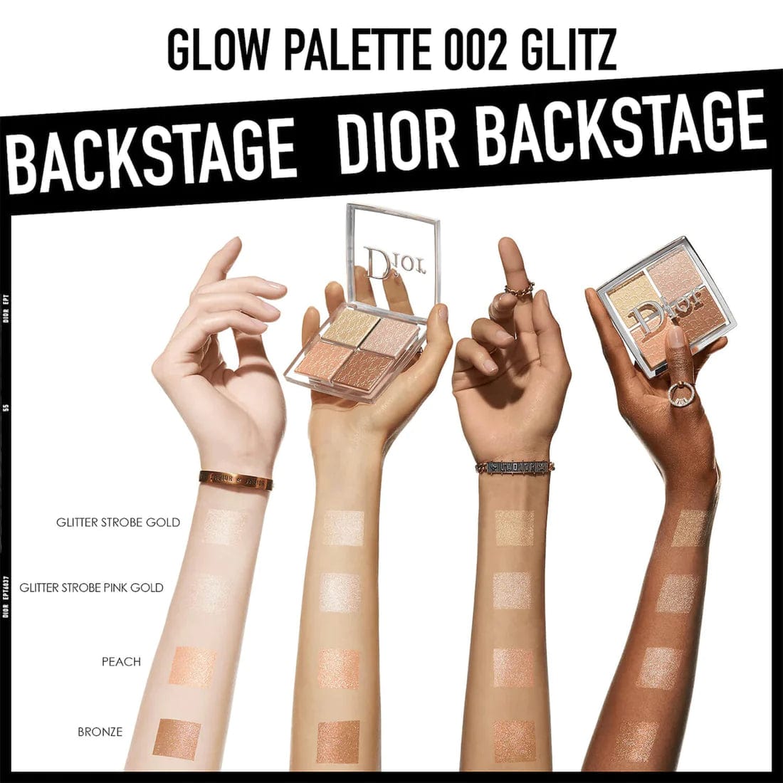 Buy Original Dior Backstage Glow Face Palette 002 Glitz - Online at Best Price in Pakistan