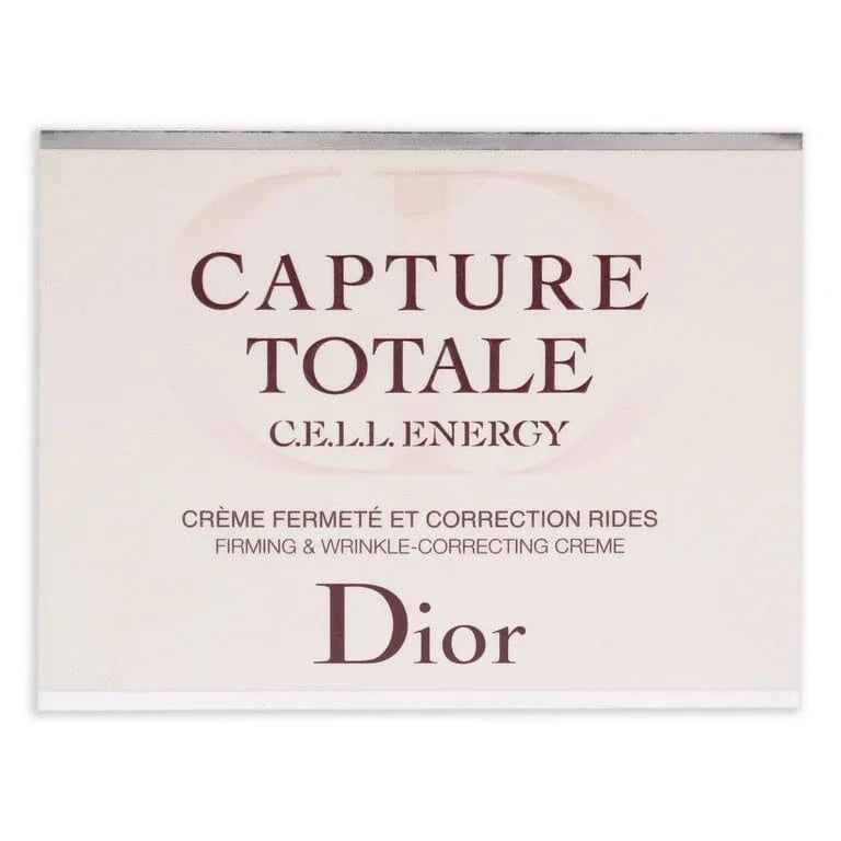 Buy Original Dior Capture Totale Cell Energy Firming & Wrinkle Correcting Creme 50ml - Online at Best Price in Pakistan