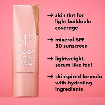 Buy Original e.l.f Cosmetics Halo Glow Skin Tint SPF 50 Fair 1 Neutral 30ml - Online at Best Price in Pakistan