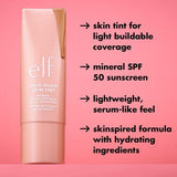 Buy Original e.l.f Cosmetics Halo Glow Skin Tint SPF 50 Fair 1 Neutral 30ml - Online at Best Price in Pakistan
