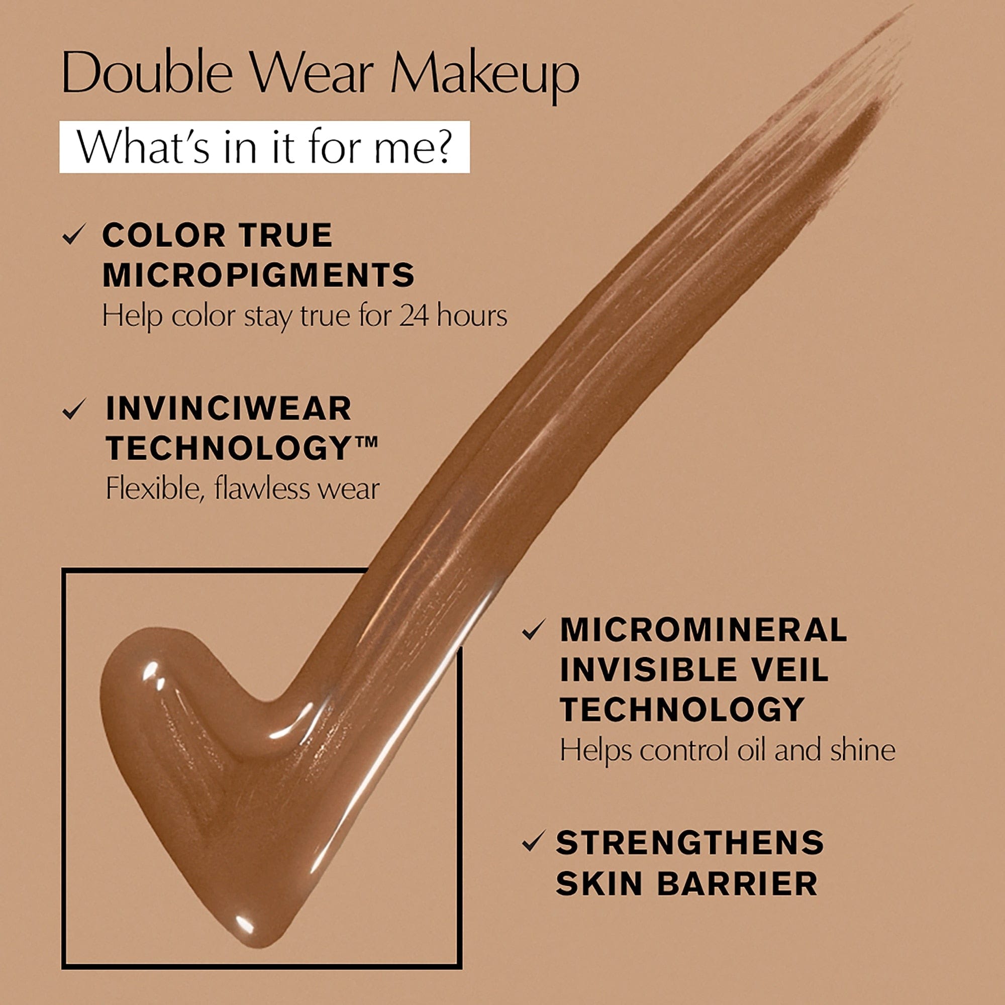 Buy Original Estee Lauder Double Wear Stay-in-Place Foundation 1W2 Sand - Online at Best Price in Pakistan