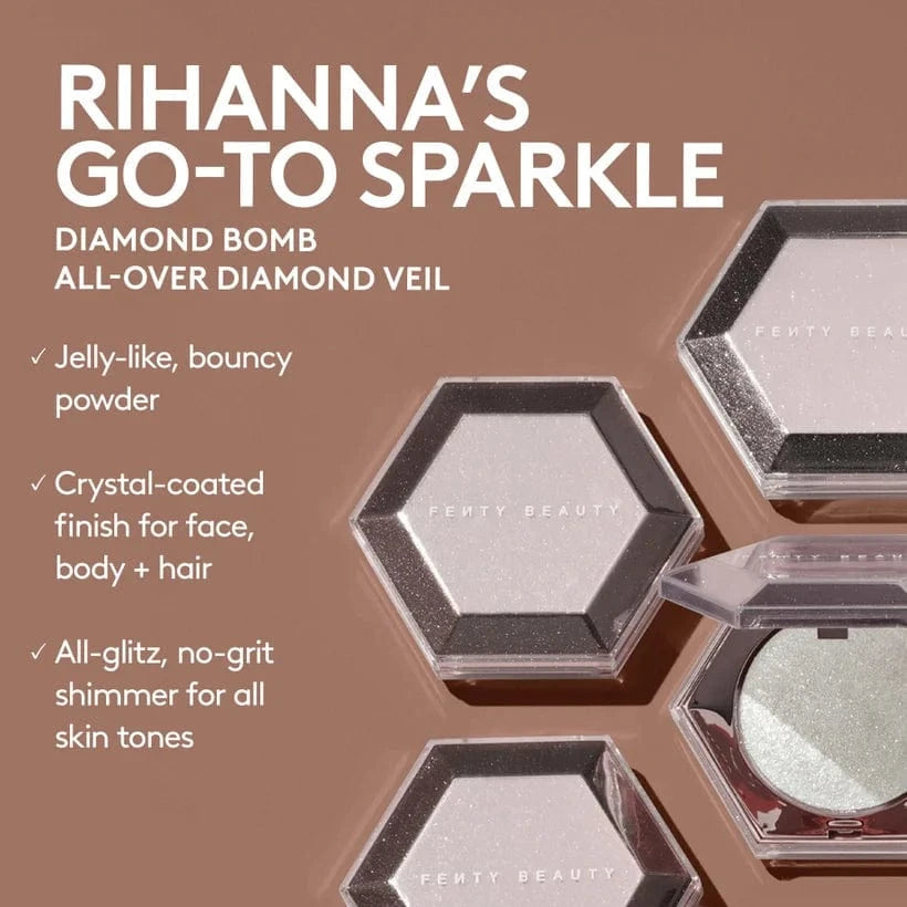 Buy Original Fenty Beauty Diamond Bomb All-Over Diamond Veil How Many Carats 01 - Online at Best Price in Pakistan