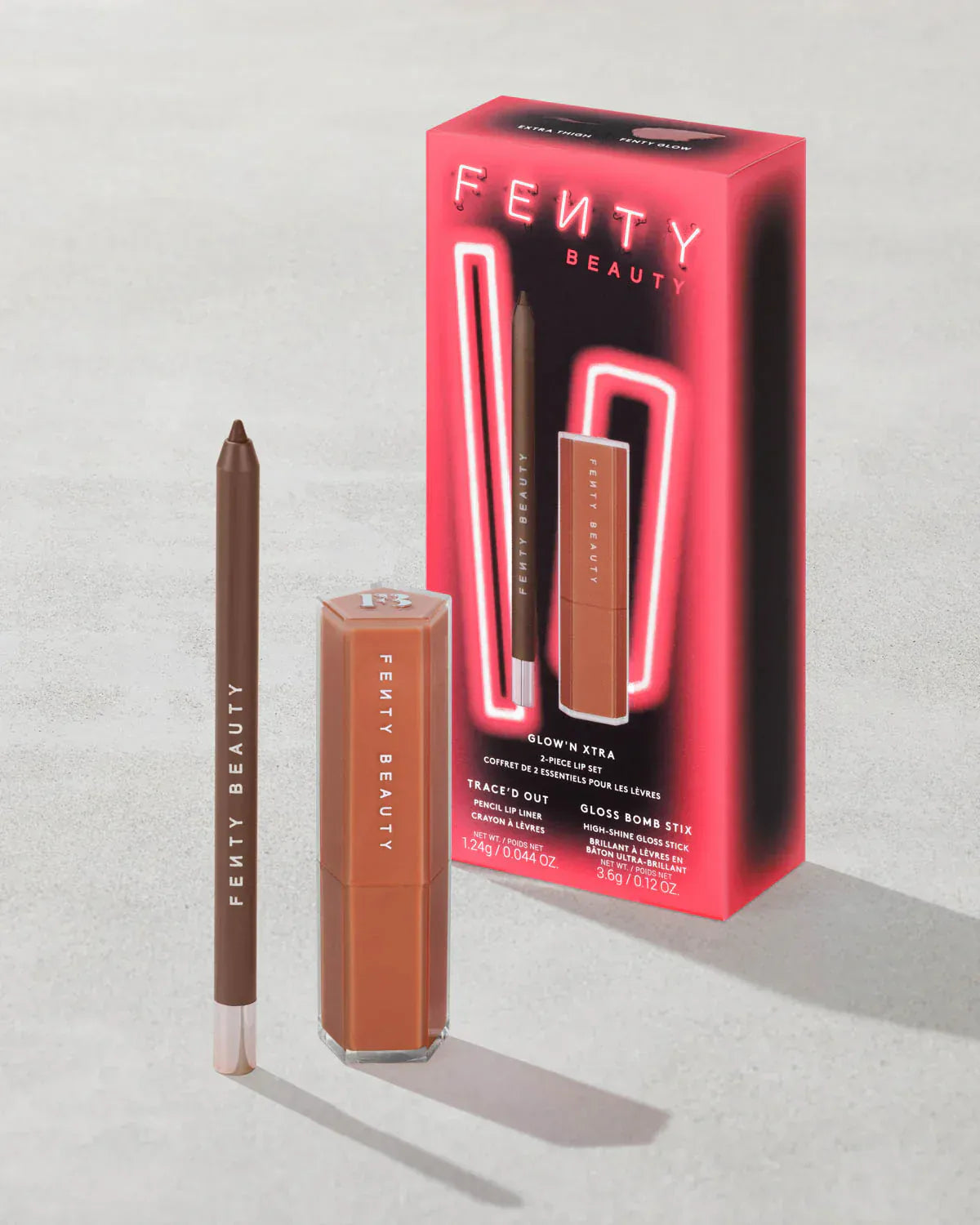Buy Original Fenty Beauty Glow N Xtra 2-Piece Lip Set Extra Tigh & Fenty Glow - Online at Best Price in Pakistan