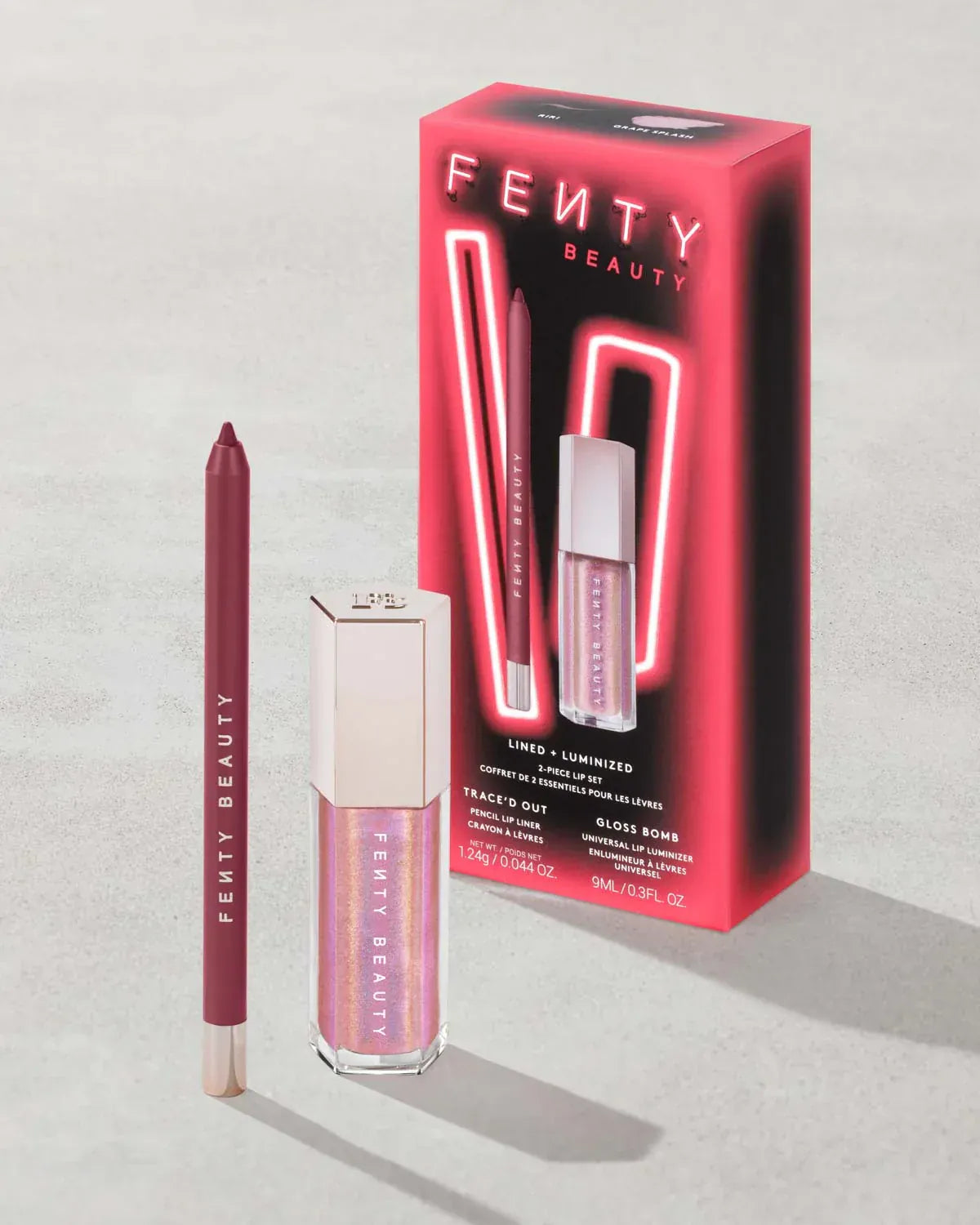 Buy Original Fenty Beauty Glow N Xtra 2-Piece Lip Set Riri & Grape Splash - Online at Best Price in Pakistan