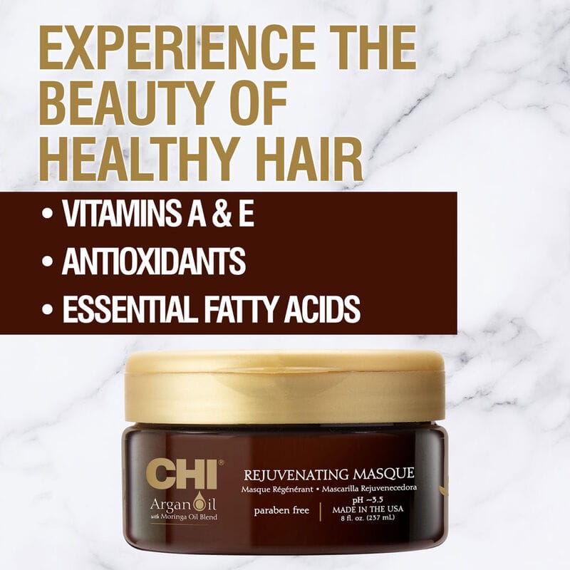CHI Argan Oil Rejuvenating Hair Masque 237ml