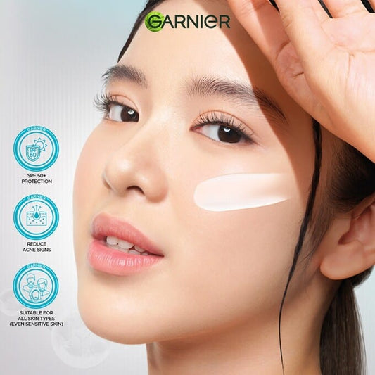 Buy Original Garnier Super UV Anti-Acne Serum Sunscreen SPF50+ 50ml - Online at Best Price in Pakistan