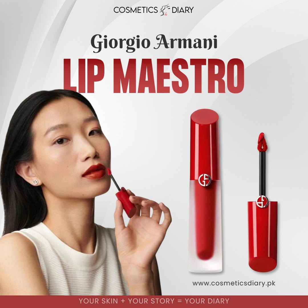 Buy Original Giorgio Armani  Lip Maestro Satin 12 Secret Date - Online at Best Price in Pakistan