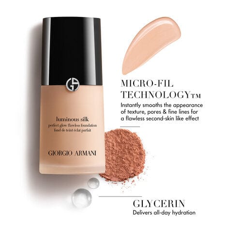 Buy Original Giorgio Armani luminous Silk Foundation 7.5 Tan Peach - Online at Best Price in Pakistan
