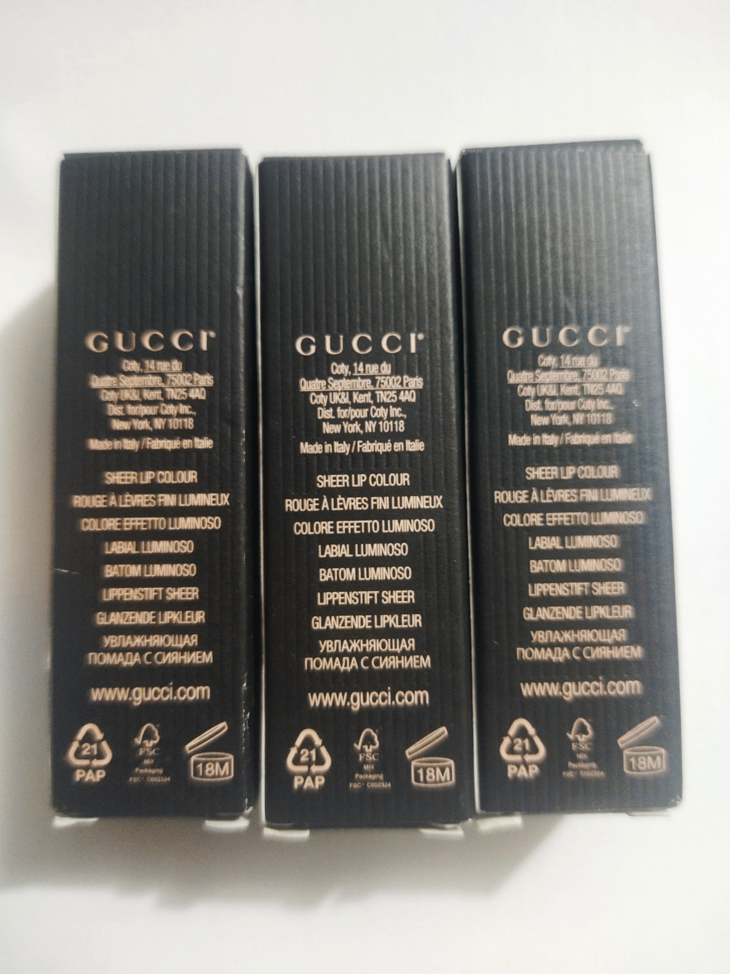 Buy Original Gucci Rouge à Lèvres Voile Lipstick - Limited Edition Marina Scarlet 520 - Online at Best Price in Pakistan