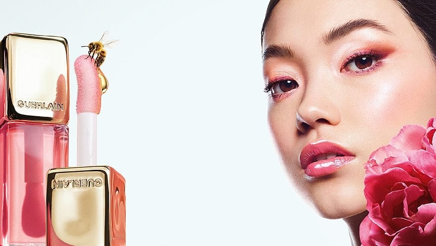 Buy Original Guerlain KissKiss Bee Glow Oil Lip Plumping 258 Rose Glow 9.5ml - Online at Best Price in Pakistan