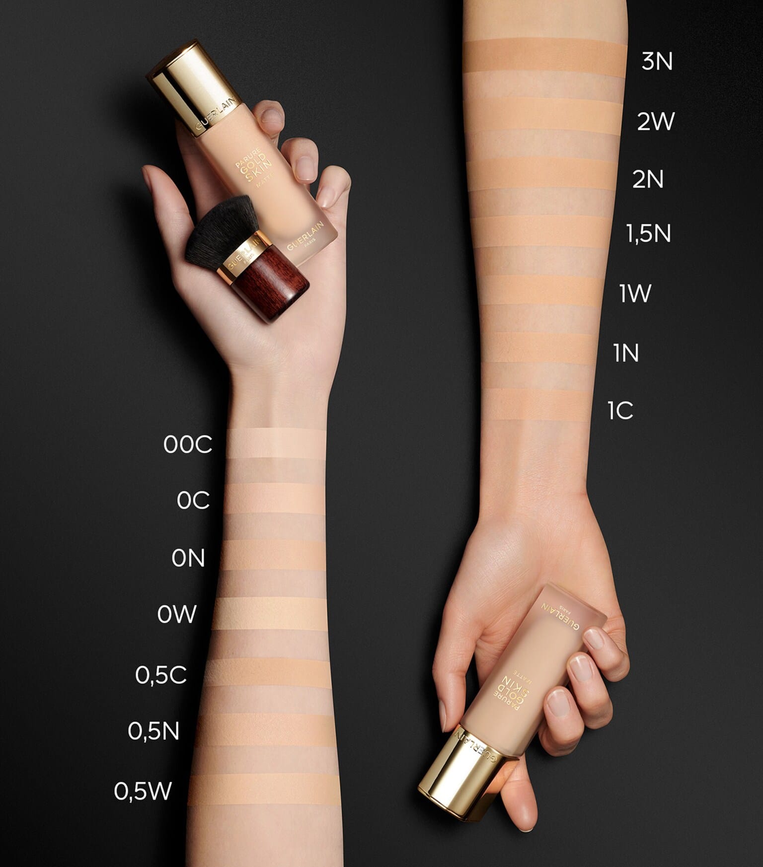 Buy Original Guerlain Parure Gold Skin Matte Foundation 0.5C Cool Rose 35ml - Online at Best Price in Pakistan