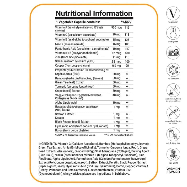 Buy Original SKINtamin Veggie Collagen 60-Cap - Online at Best Price in Pakistan