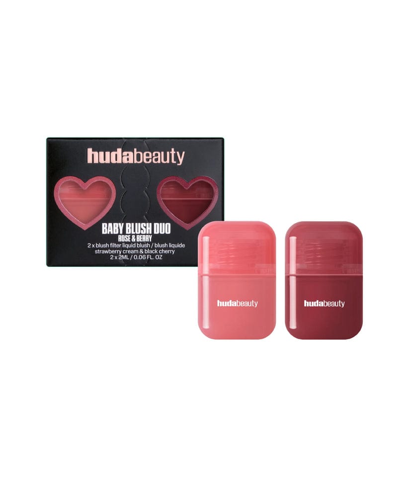 Buy Original Huda Beauty Baby Duo Blush Rose And Berry Travel Size - Online at Best Price in Pakistan