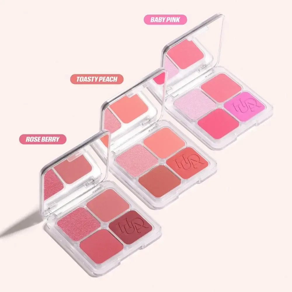Buy Original Huda Beauty Blush Filter Blurring Blushlighters Palette - Rose Berry - Online at Best Price in Pakistan