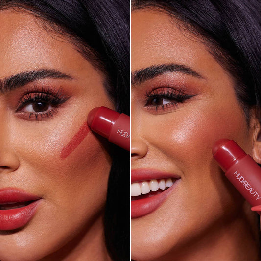 Buy Original Huda Beauty Cheeky Tint Blush Stick- Baddie Berry - Online at Best Price in Pakistan
