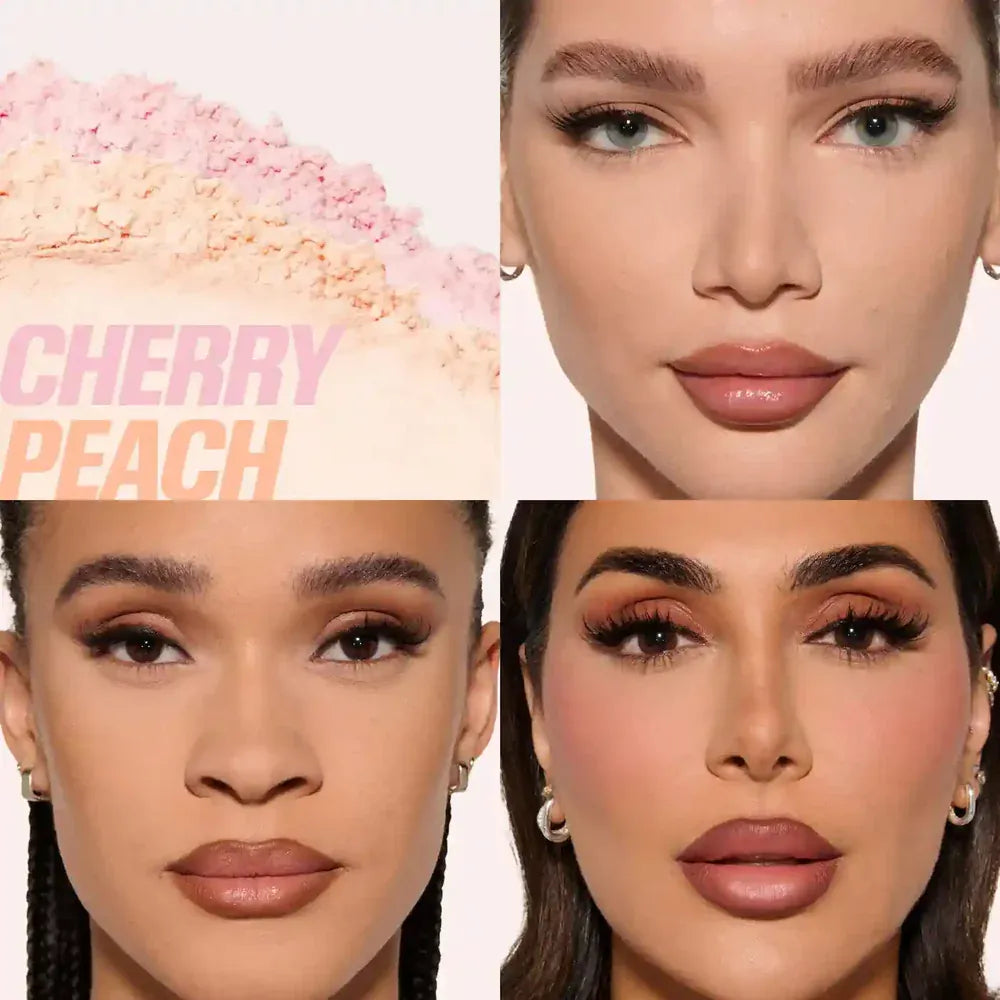 Buy Original Huda Beauty Easy Bake Loose Powder Duo Cherry Peach - Online at Best Price in Pakistan