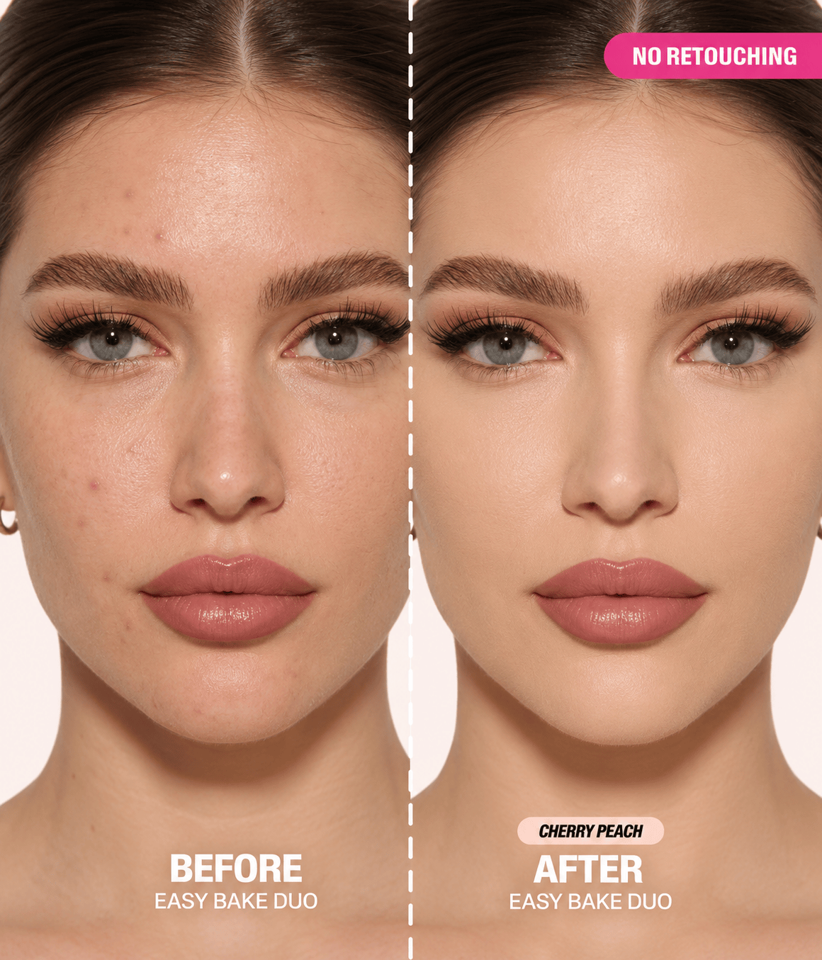 Buy Original Huda Beauty Easy Bake Loose Powder Duo Cherry Peach - Online at Best Price in Pakistan