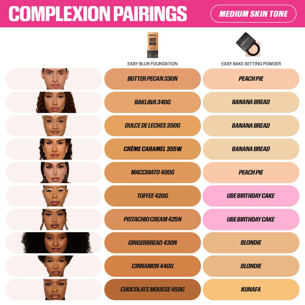Buy Original Huda Beauty Easy Blur Natural Airbrush Foundation Butter Pecan 330N 30ml - Online at Best Price in Pakistan