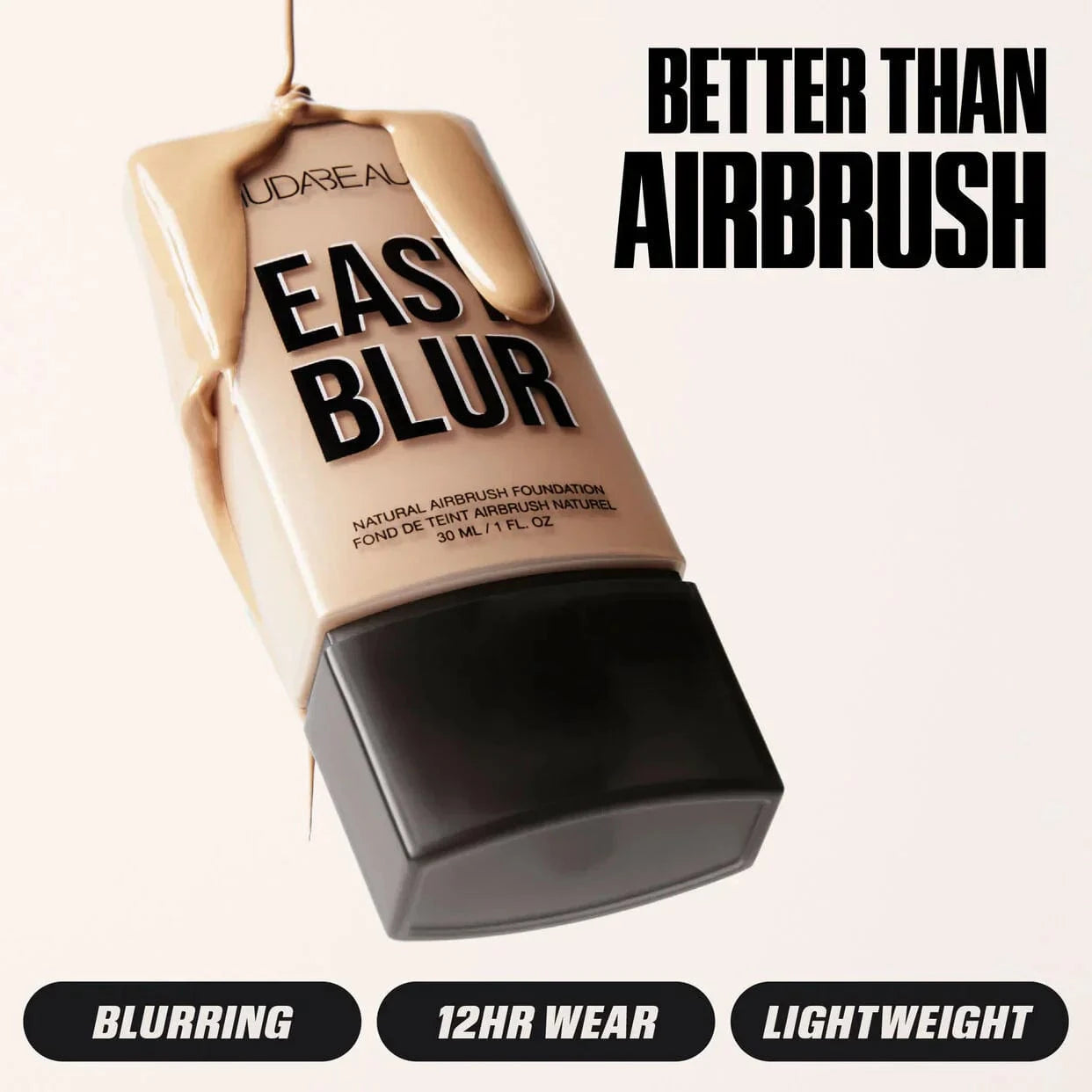 Buy Original Huda Beauty - Easy Blur Natural Airbrush Foundation - Cashew 140G 30ML - Online at Best Price in Pakistan