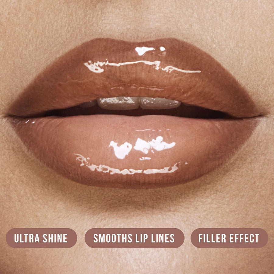 Buy Original Huda Beauty FAUX FILLER Extra Shine Lip Gloss Bombshell 3.9ml - Online at Best Price in Pakistan