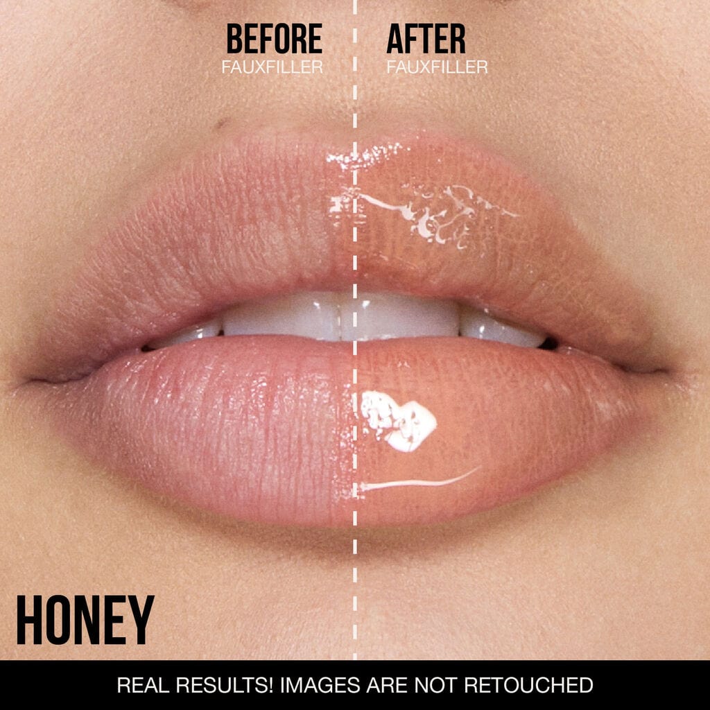 Buy Original Huda Beauty FAUX FILLER Extra Shine Lip Gloss Honey 3.9ml - Online at Best Price in Pakistan