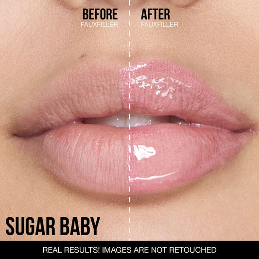 Buy Original Huda Beauty FAUX FILLER Extra Shine Lip Gloss Sugar Baby 3.9ml - Online at Best Price in Pakistan