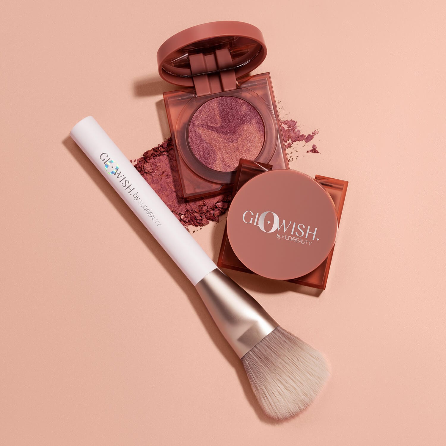 Buy Original Huda Beauty GloWish Cheeky Vegan Blush Powder Milk Rose - Online at Best Price in Pakistan