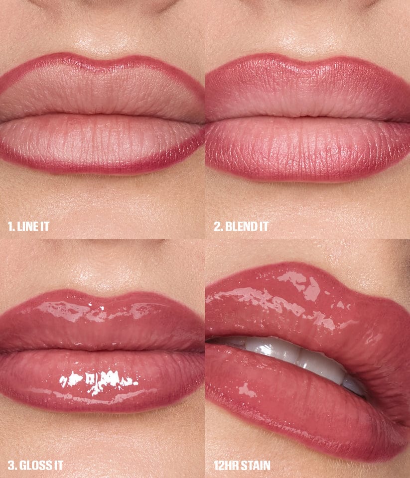 Buy Original Huda Beauty Makeout Sesh Lip Duo Rosy Nudes - Online at Best Price in Pakistan