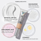 Buy Original IT Cosmetics CC+ Cream Full-Coverage Foundation with SPF 50 - Fair - Online at Best Price in Pakistan