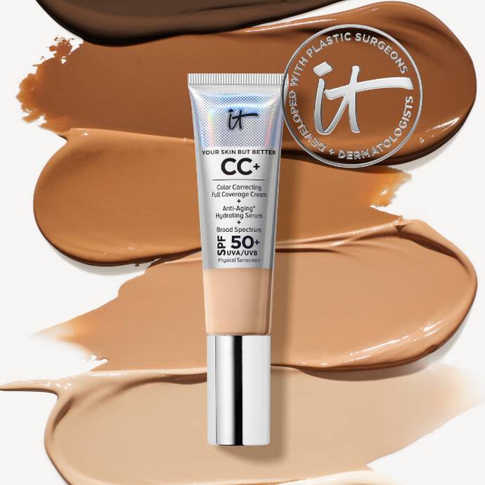 Buy Original IT Cosmetics CC+ Cream Full-Coverage Foundation with SPF 50 Fair Light - Online at Best Price in Pakistan