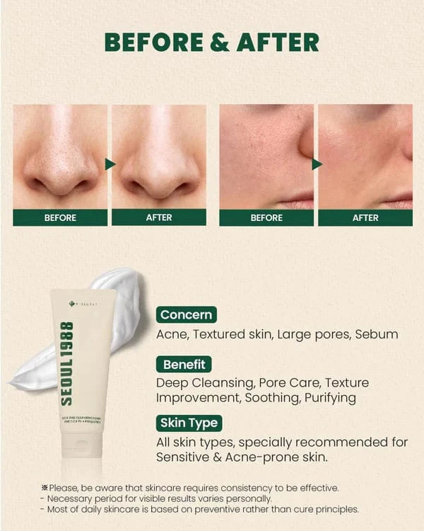 Buy Original K-Secret Seoul 1988 Cleansing Foam Pine Cica 1% + Probiotics 150ml - Online at Best Price in Pakistan